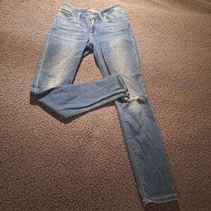 Lucky Brand Sasha Super Skinny Jeans Women Faded Blue Low Rise Denim Size 4/27